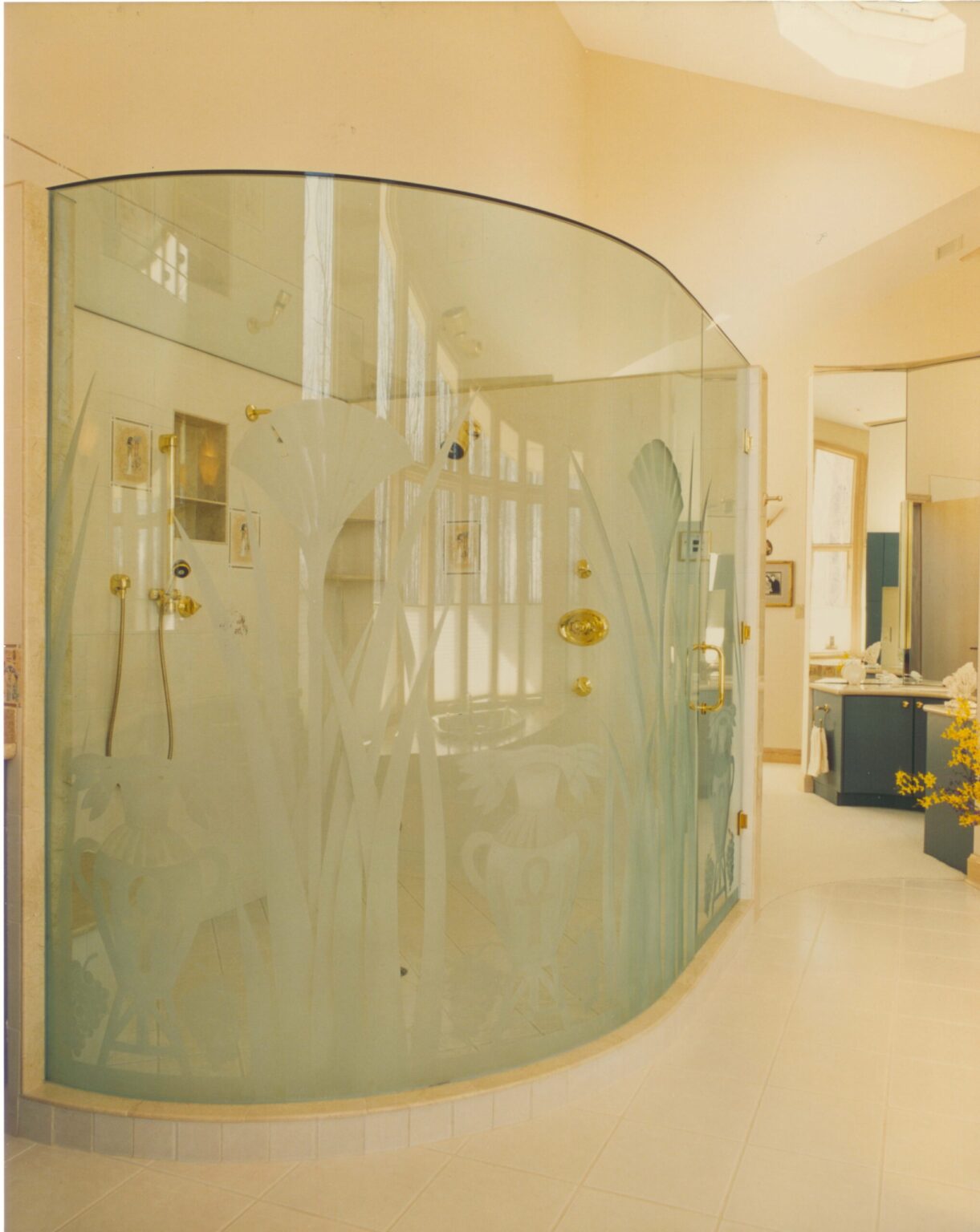 Glass Shower Enclosures from Bent Glass Design - Bent Glass Design, Inc